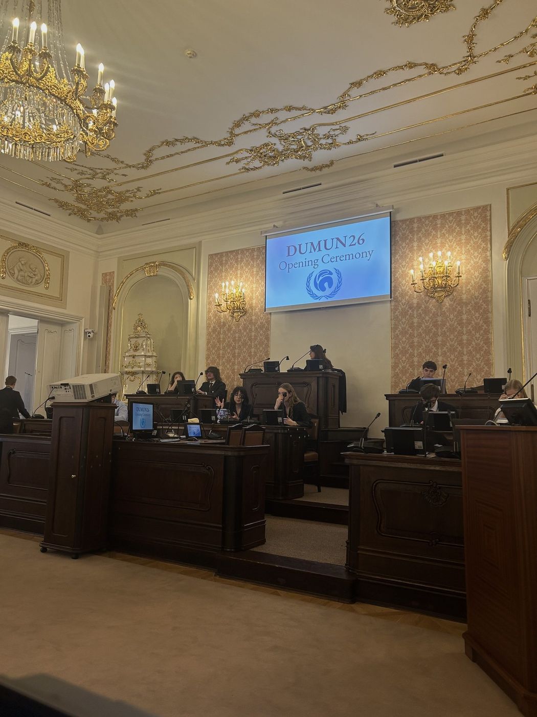 DUMUN26 delegates